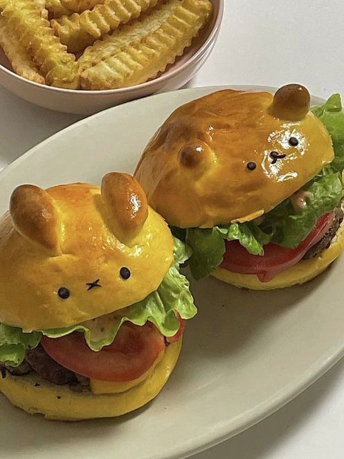Cute Animal Burgers