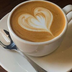 Classic Heart Latte Art